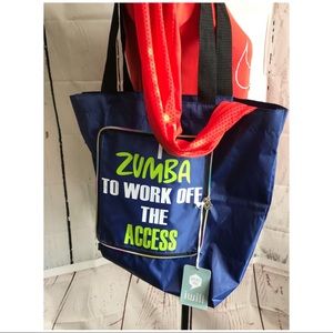 Zumba Tote Bag Gym Workout